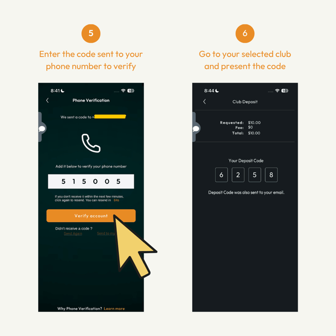 How to Deposit or Withdraw Cash in Hijack Poker Mobile 05 06