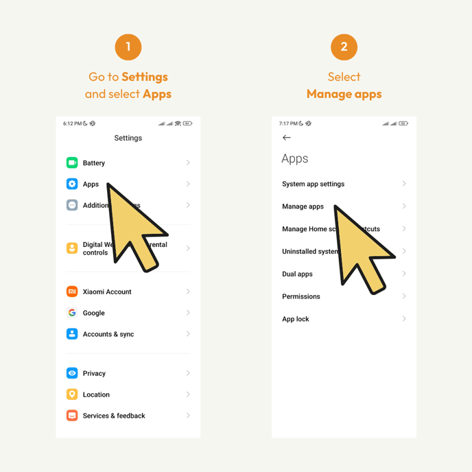 How to Re Enable Location for Hijack Poker App Android Enable App Location Permission 01 02