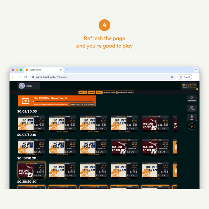 How to Re Enable Location for Hijack Poker Web Browsers Google Chrome Update 04