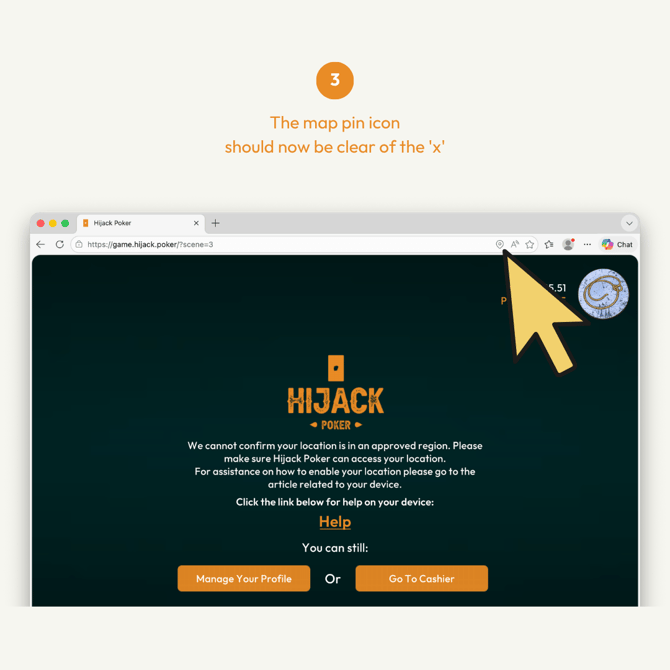 How to Re-Enable Location for Hijack Poker Web Browsers Microsoft Edge Updated 03