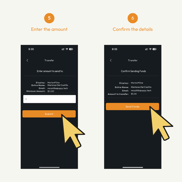 How to Transfer Money to Other Players in Hijack Poker Mobile 05 06
